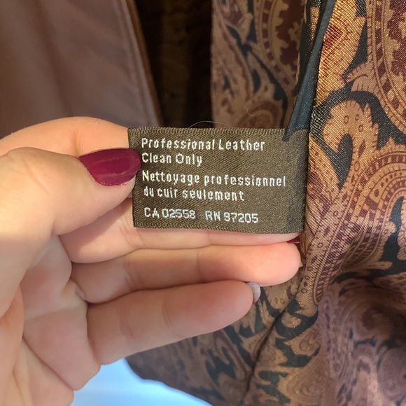 DANIER Leather trench coat MADE IN CANADA - Picture 11 of 12